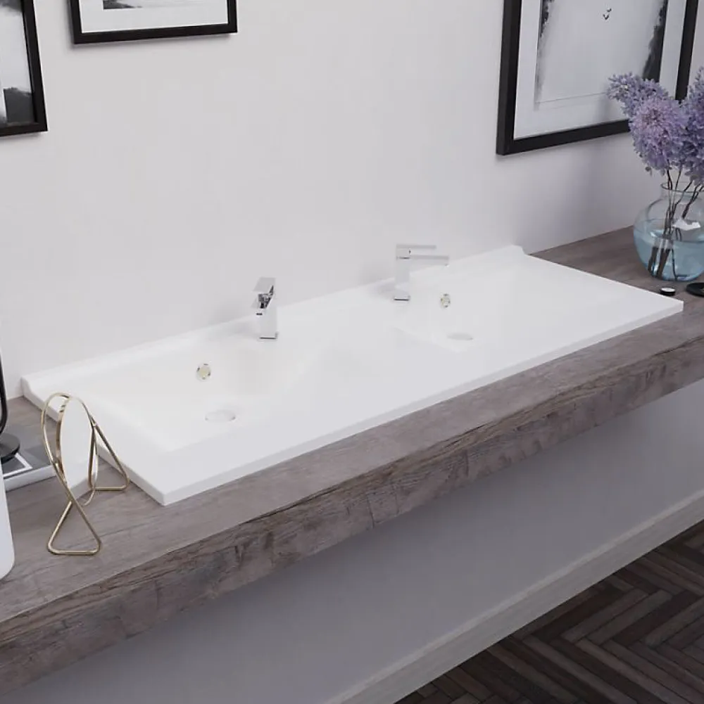 Cuisibane Plan double vasque design 120 cm RESILOGE