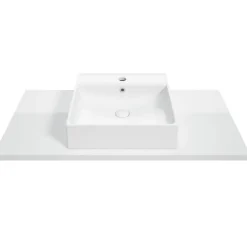 Plan De Travail Salle De Bains|Naturel Plan Stilla 60x2,5x46 cm blanc (STILLAF06007B)