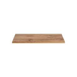 Plan Double Vasque|Meublorama Plan pour meuble sous vasque NOXERA 80 cm Coloris chene wotan À poser