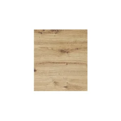 Plan Double Vasque|Meublorama Plan pour meuble sous vasque BRAZZA 40 cm Chene clair Epaisseur 2,5 cm À poser