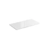 Plan De Travail Salle De Bains|Stellameuble Plan pour vasque Collection CAPRI WHITE