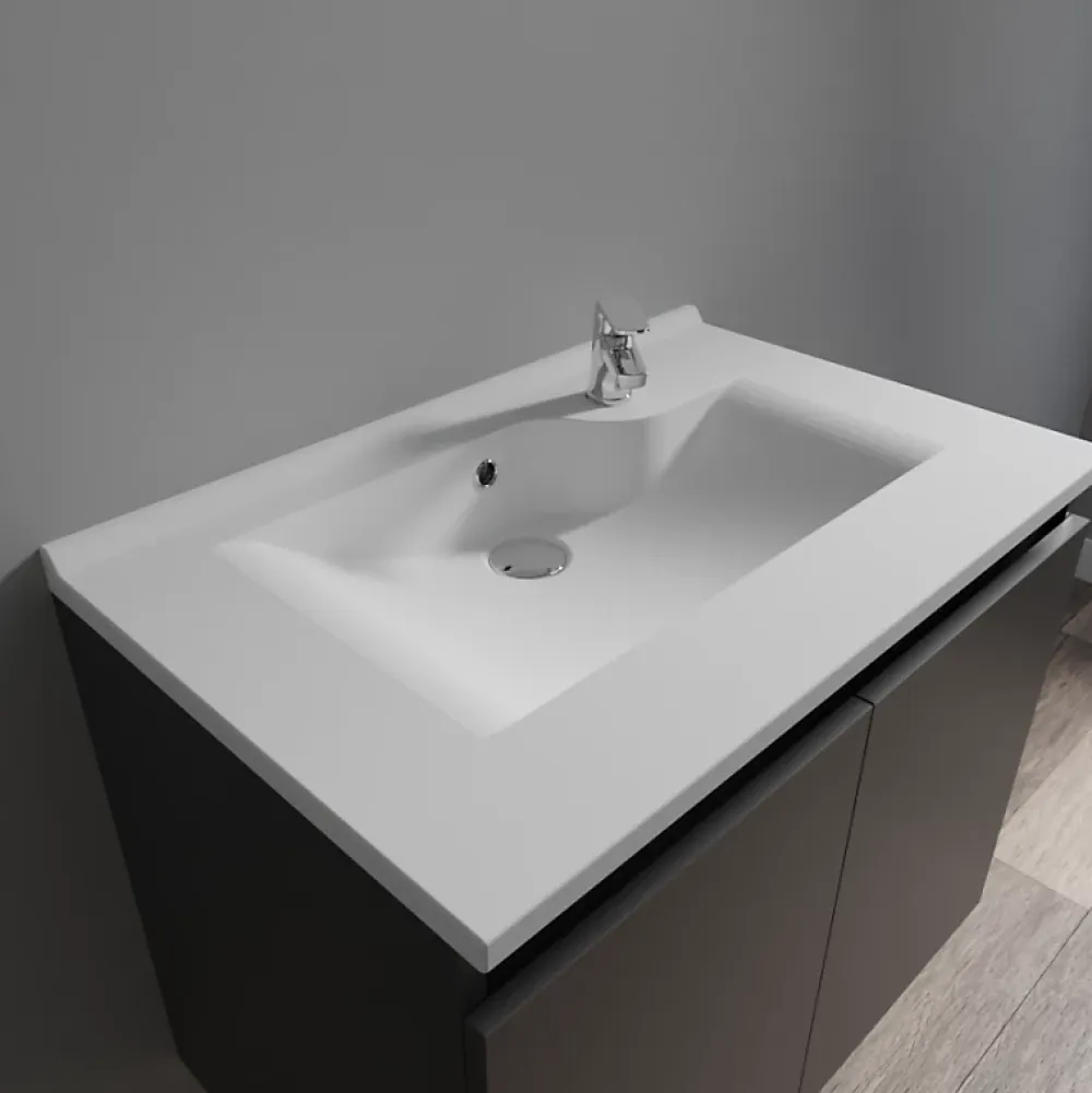 Plan Simple Vasque|Cuisibane Plan simple vasque design RESILOGE - 70 cm
