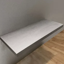 Meuble Sous Lavabo|Byca Plan suspendu - 120cm - aspect béton ciré