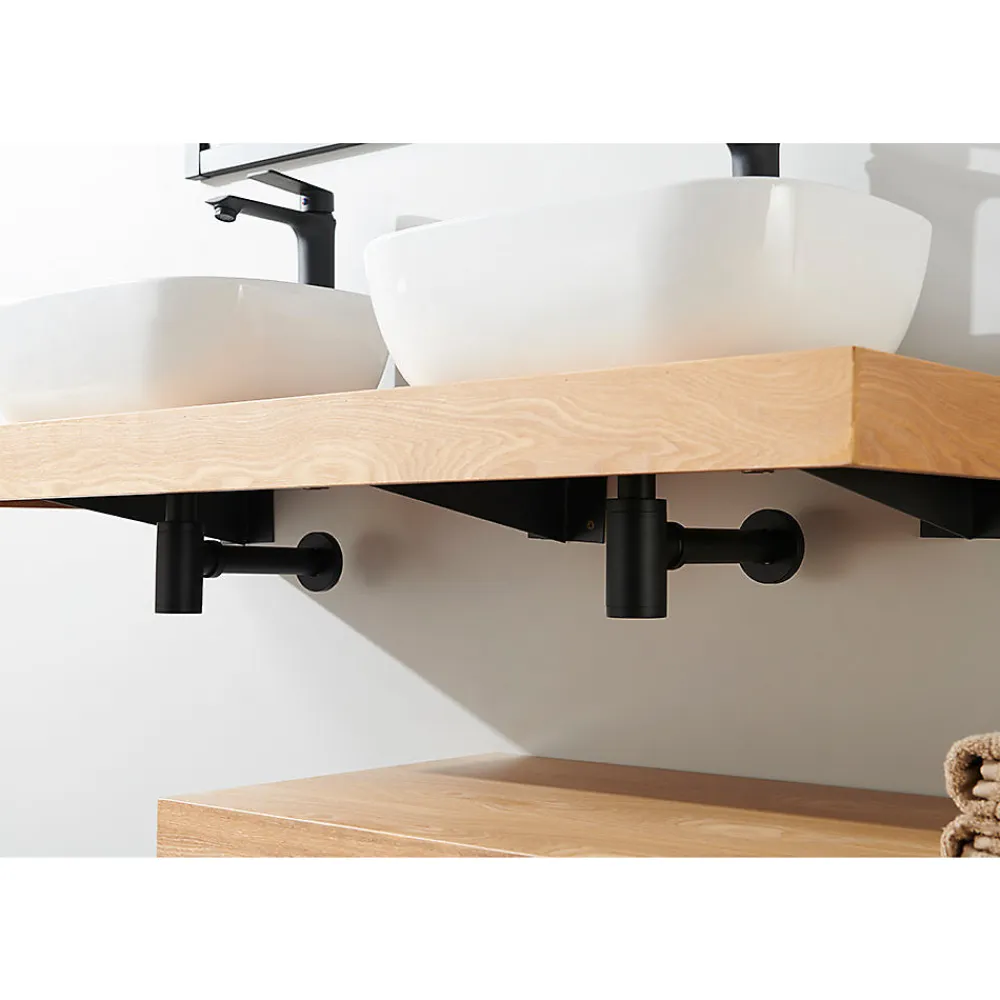 Stano Plan suspendu pour vasque TOP chêne 80 x 46 cm