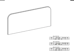 Otitec Plan vasque - H.2 x L.80 x P.45 - OLIVE - Chêne