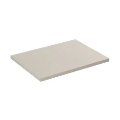 Meublorama Plan vasque BELLA 60 cm Coloris marron congo Finition mate pour meuble suspendu