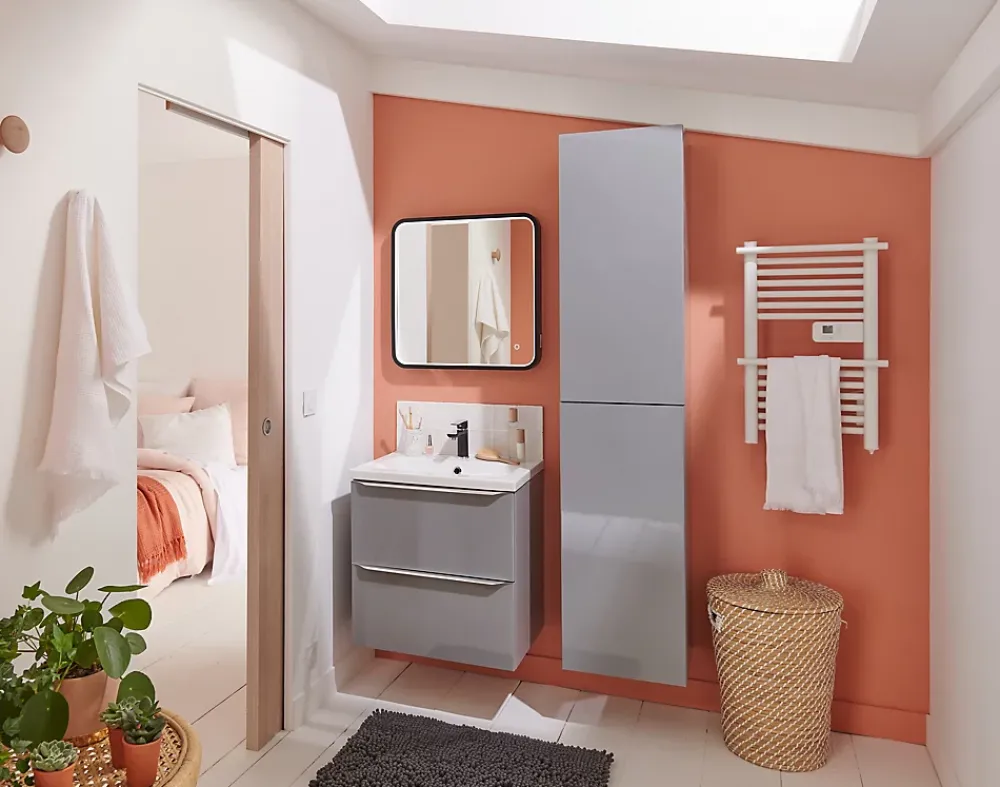 Plan Simple Vasque|GoodHome Plan vasque blanc en céramique l.60 cm Nira
