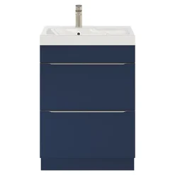 Plan Simple Vasque|GoodHome Plan vasque blanc en résine l.60 cm Mila