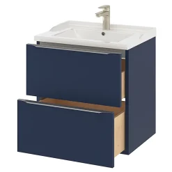 Plan Simple Vasque|GoodHome Plan vasque blanc Lana 60 cm