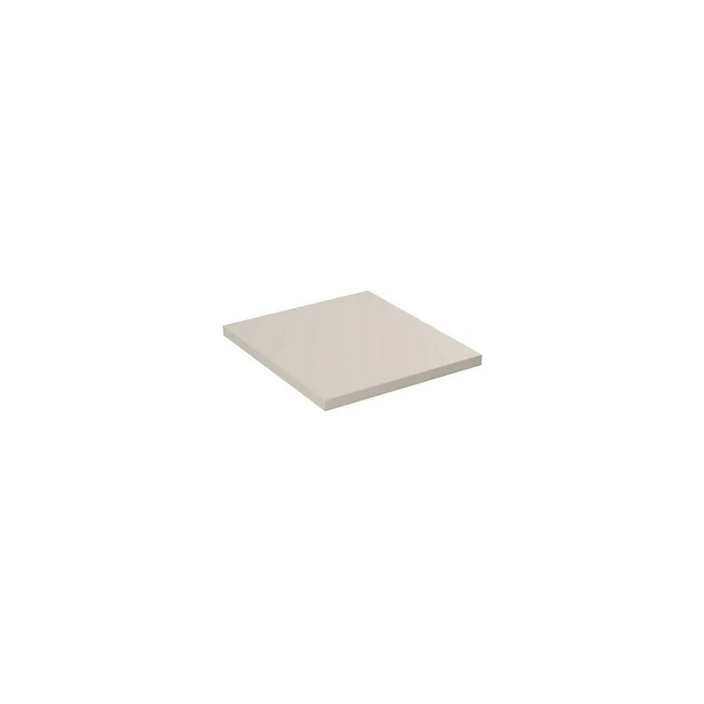 Plan Double Vasque|Meublorama Plan vasque BRAZZA 40 cm Coloris marron congo MDF & PVC À poser