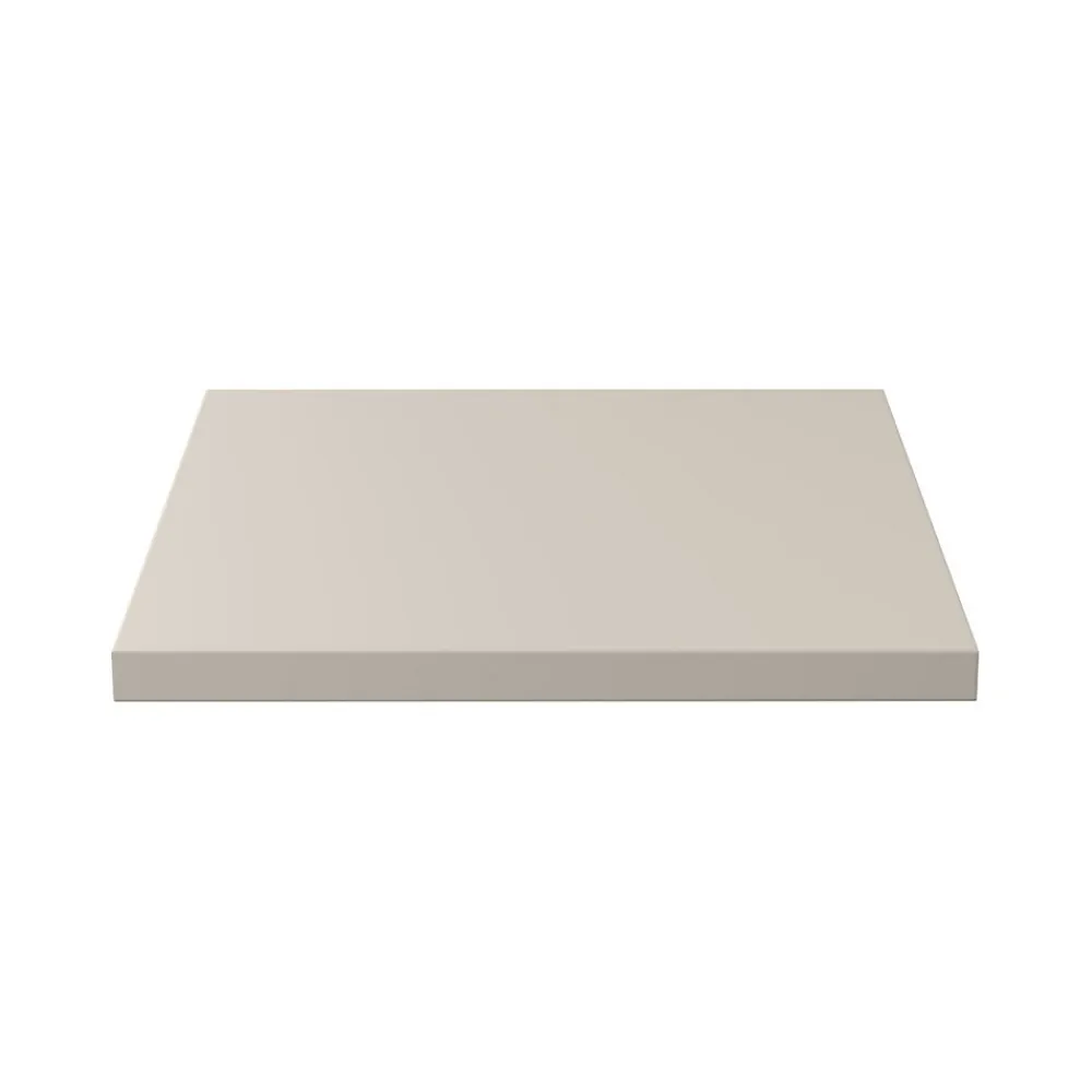 Plan Double Vasque|Meublorama Plan vasque BRAZZA 40 cm Coloris marron congo MDF & PVC À poser