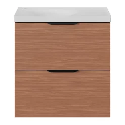 Plan Simple Vasque|GoodHome Plan vasque l.60 x P.45 cm en céramique avec plage de dépose à droite, blanc, Kentia