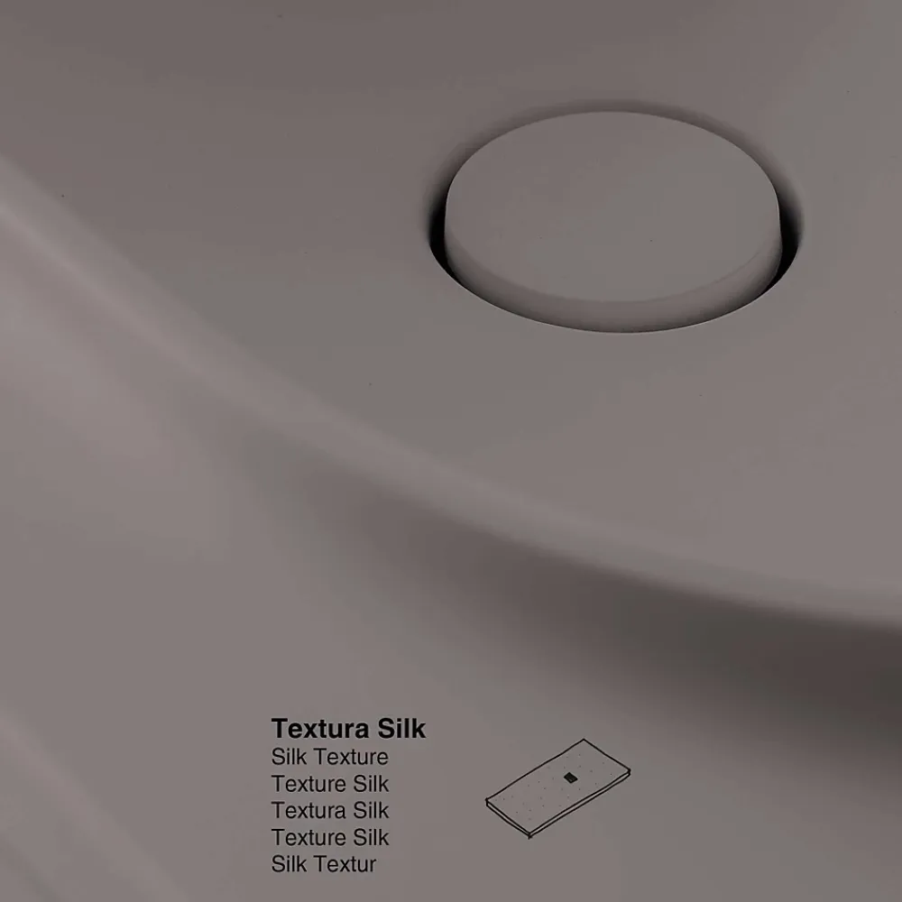 Plan Simple Vasque|Poalgi Plan vasque lavabo résine Wraitom 120x46 cm gris concret série Bül
