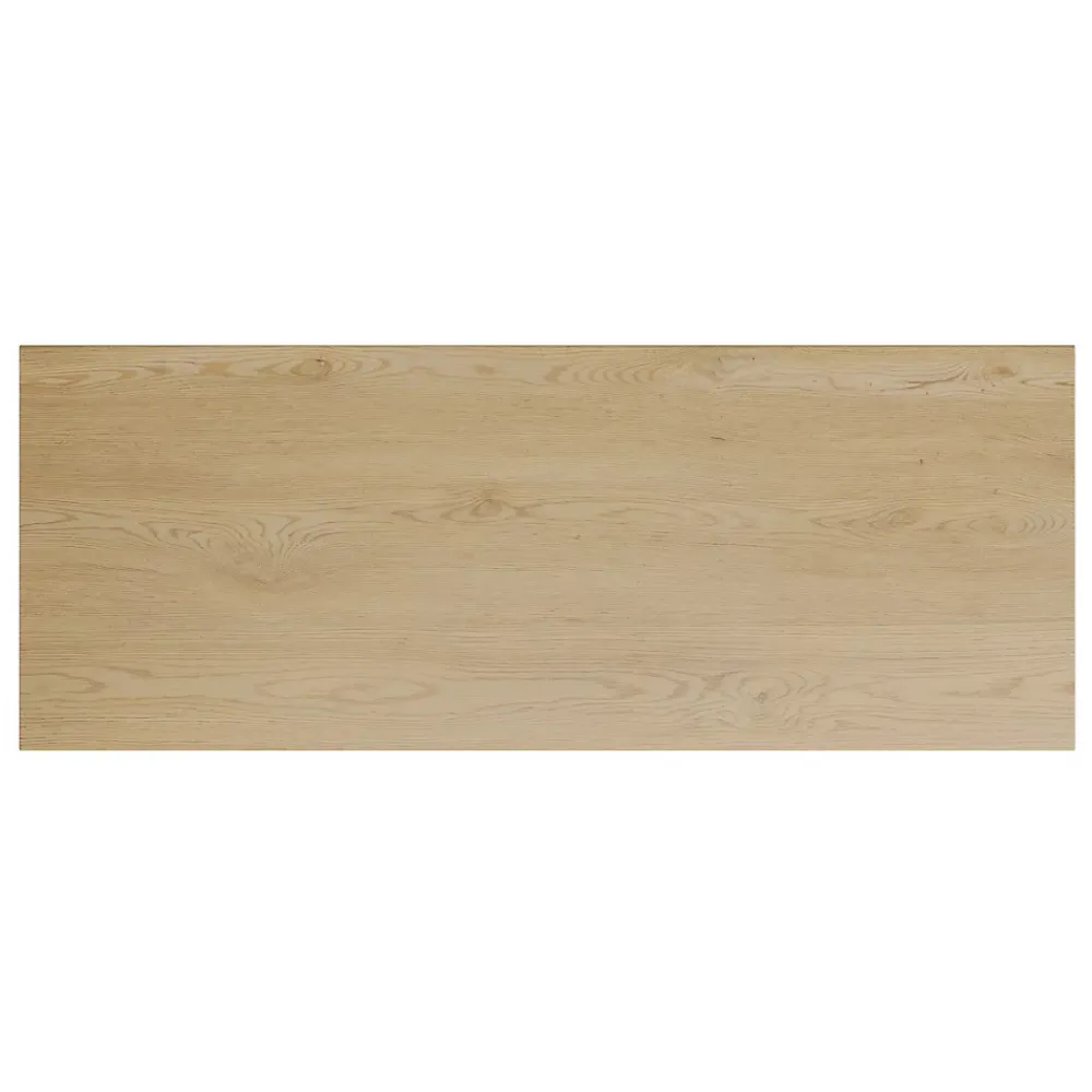 Meublorama Plan vasque NATURA 120 cm Chene clair Finition bois À poser