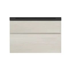 Plan vasque noir en résine l.90 cm, Calao