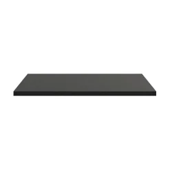 Plan Double Vasque|Meublorama Plan vasque noir SAVIA 80 cm Plateau de 80 cm pour meuble sous vasque