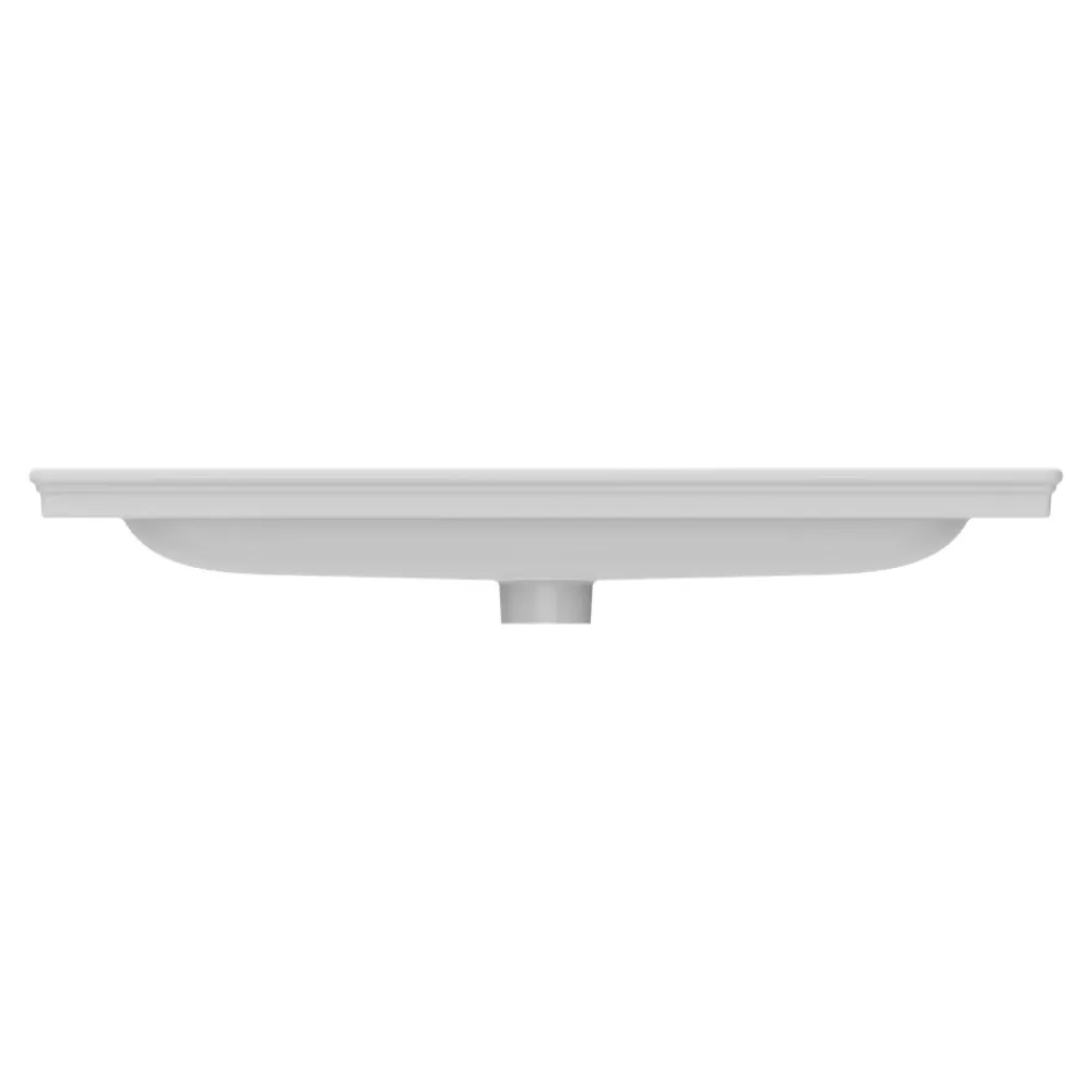 Plan Simple Vasque|GoodHome Plan vasque simple blanc en céramique l.80 cm, Endell