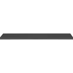 Plan Double Vasque|Meublorama Plan vasque TAMO 140 cm Coloris gris anthracite À poser