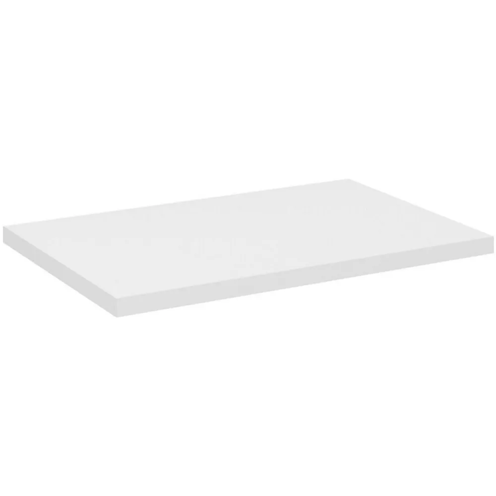 Plan Double Vasque|Meublorama Plan vasque VANO Blanc alpin L60 x P40 x H2 cm Design épuré à poser