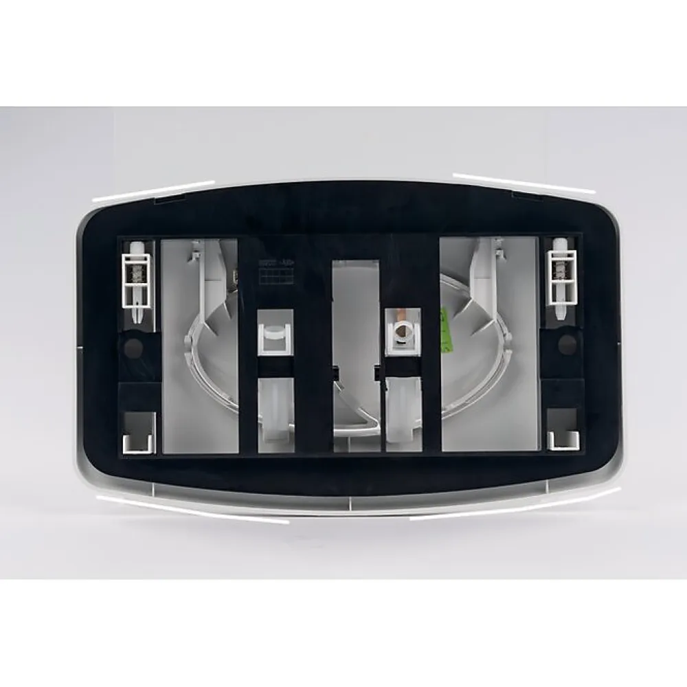 Wc Suspendu|Regiplast Plaque de commande - OLli - blanche - Double débit 3/6 L
