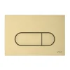 Vitra Plaque de commande Root Round Or brossé