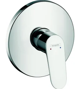Robinet De Douche|Hansgrohe Plaque de finition pour mitigeur douche encastré FOCUS E2 - Chromé