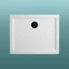 Kiamami Valentina Plateau De Douche 72X90 H6cm En Céramique Blanche Antidérapante - Malte