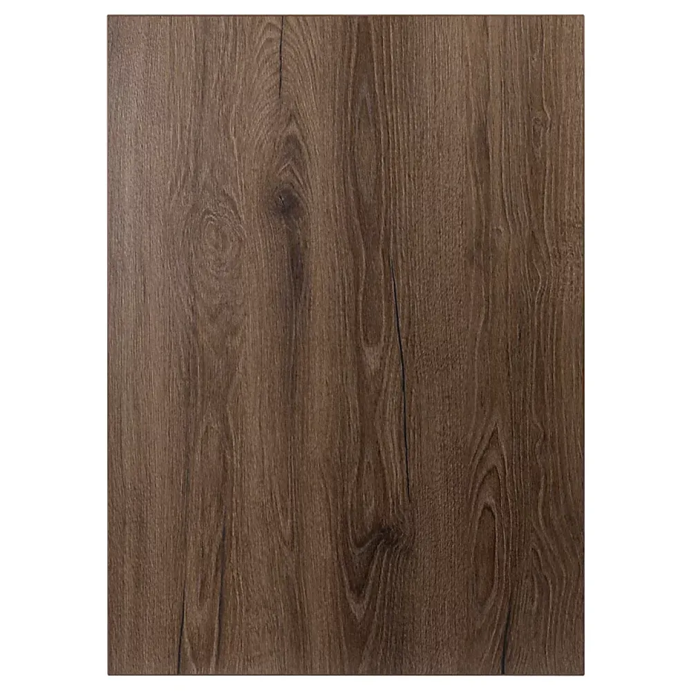 Plan De Travail Buanderie|KOLM Plateau laminé chêne chocolat 160 x 80 cm pour bureau, table, table basse