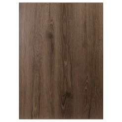 KOLM Plateau laminé chêne chocolat 120 x 80 cm pour bureau, table, table basse
