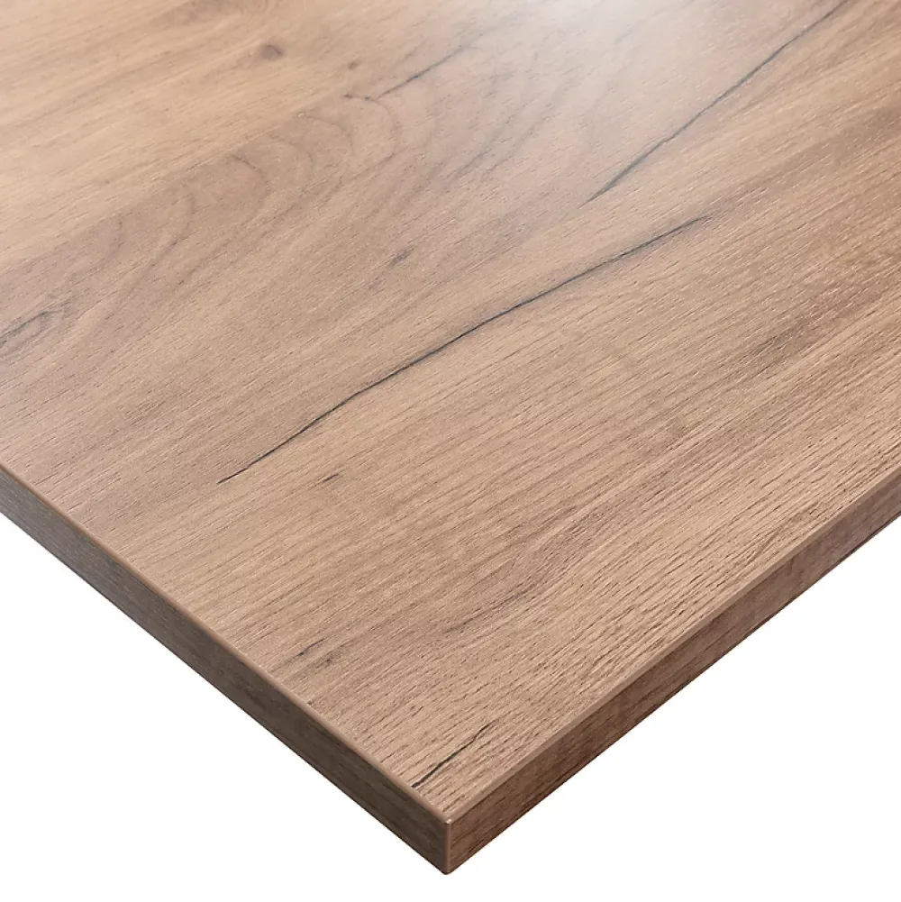 Plan De Travail Buanderie|KOLM Plateau laminé chêne craft 138 x 68 cm pour bureau, table, table basse
