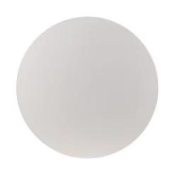 Plan De Travail Buanderie|KOLM Plateau laminé gris rond, diamètre 50 cm, pour bureau, table, table basse