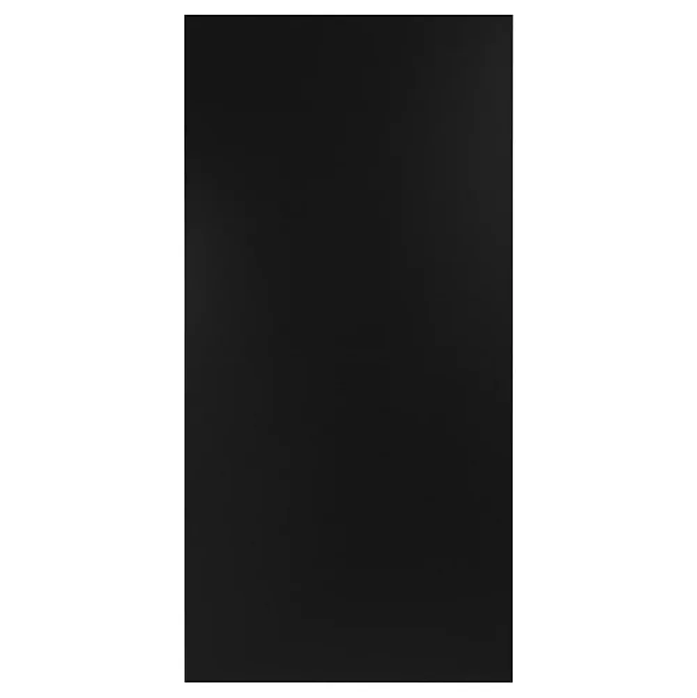 KOLM Plateau laminé noir 138 x 68 cm pour bureau, table, table basse