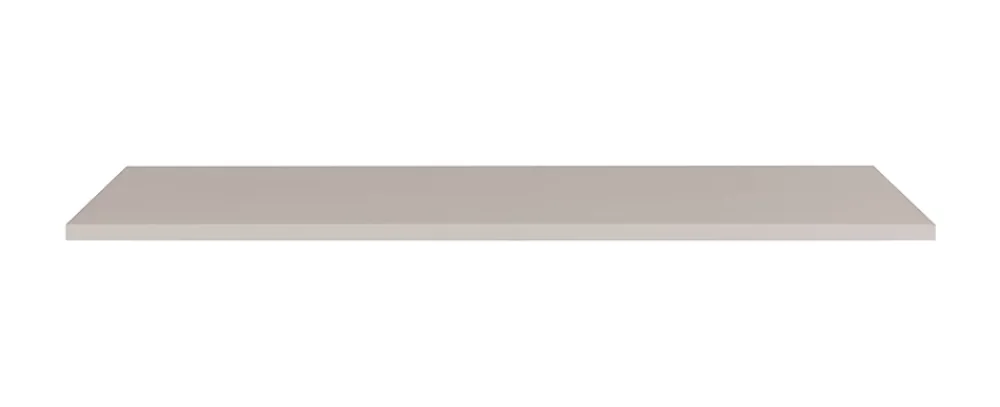 3xE Living Plateau pour armoire de salle de bain, couleur: Cachemire, dimensions: 180 x 45 x 1,6 cm