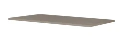 3xE Living Plateau pour armoire de salle de bain, couleur: Chêne Foncé, dimensions: 140 x 45 x 1,6 cm
