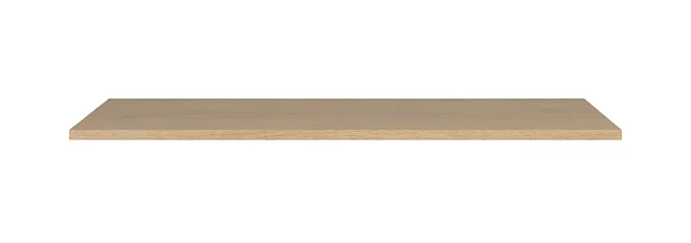 3xE Living Plateau pour armoire de salle de bain, couleur: Chêne Clair, dimensions: 60 x 45 x 1,6 cm