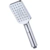 Kibath Poignée de douche 3 positions Maneral BER carrée finition chrome poli en ABS
