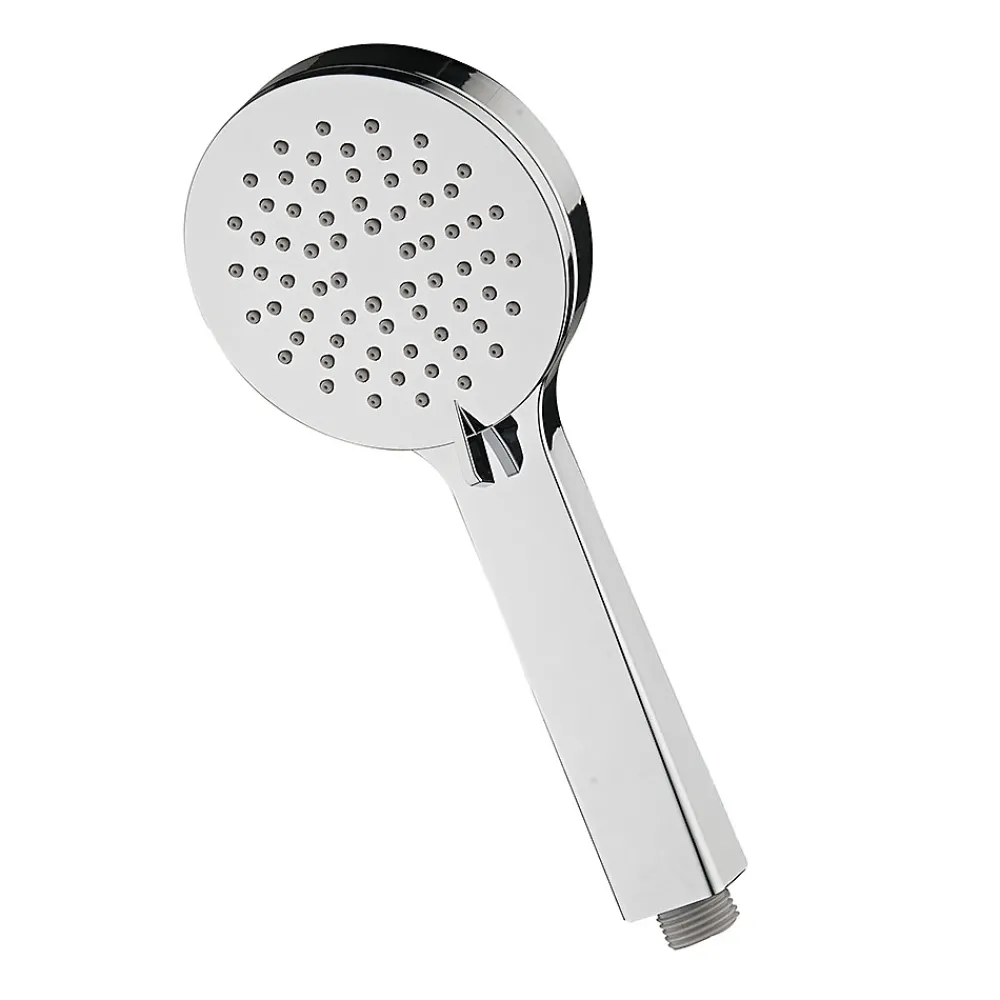 Colonne De Douche Mécanique|Kibath Poignée de douche manuelle 3 positions ALAS ronde finition chrome brillant en ABS