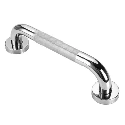 Barre D'Appui|Kibath Poignée de sécurité antidérapante de 30 cm avec finition chromée polie en acier inoxydable