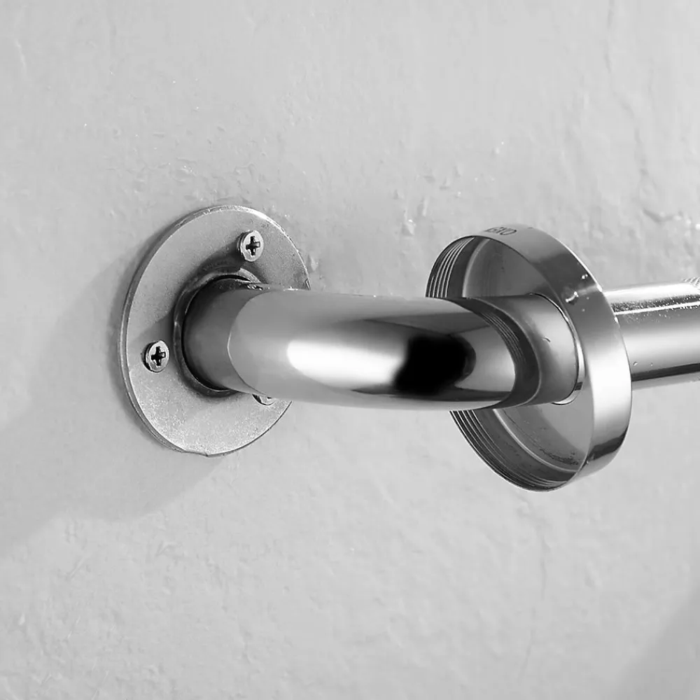 Barre D'Appui|Kibath Poignée de sécurité antidérapante de 30 cm avec finition chromée polie en acier inoxydable