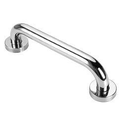Kibath Poignée de sécurité LISA 40 cm, finition chrome poli, en acier inoxydable