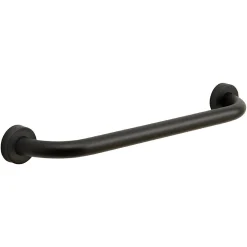 Kiamami Valentina Poignée De Sécurité Pour Salle De Bain Pour Personnes Âgées 45Cm Acier Noir Par