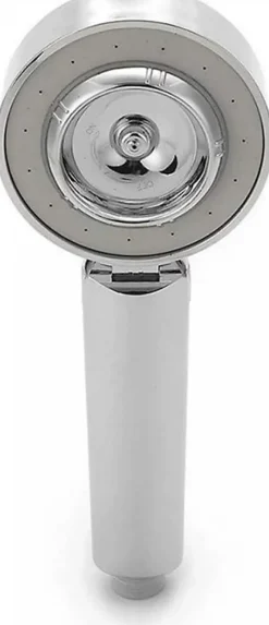 Deko Pomme de douche double face Douche Head économie d'eau ronde ABS Chrome Booster Douche haute pression Handheld douche à main