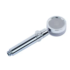 Pommeau De Douche, Flexible Et Barre De Douche|Deko Pommeau de douche à économie d'eau, douchette à main avec filtre à visser, pommeau de douche avec flexible (or)