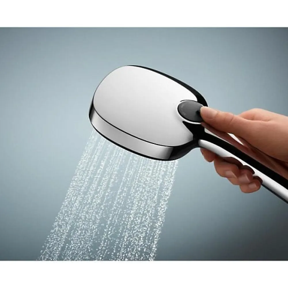 Grohe Pommeau de douche - Vitalio Comfort 110 26092001 - 3 jets Pluie/Stimulant/Massage - Sélection facile -Economie d'eau -C