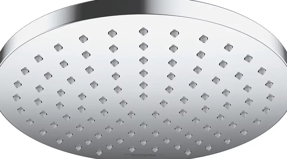 Pommeau De Douche, Flexible Et Barre De Douche|Hansgrohe Pommeau de douche 1 jet rond, chrome, Vernis Shape