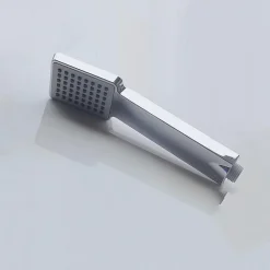 Pommeau De Douche, Flexible Et Barre De Douche|Deko Pommeau de douche carré grand diamètre exquis simple haut de gamme argent haute pression économie d'eau
