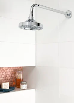 Pommeau De Douche, Flexible Et Barre De Douche|Cooke & Lewis Pommeau de douche chrome Maria