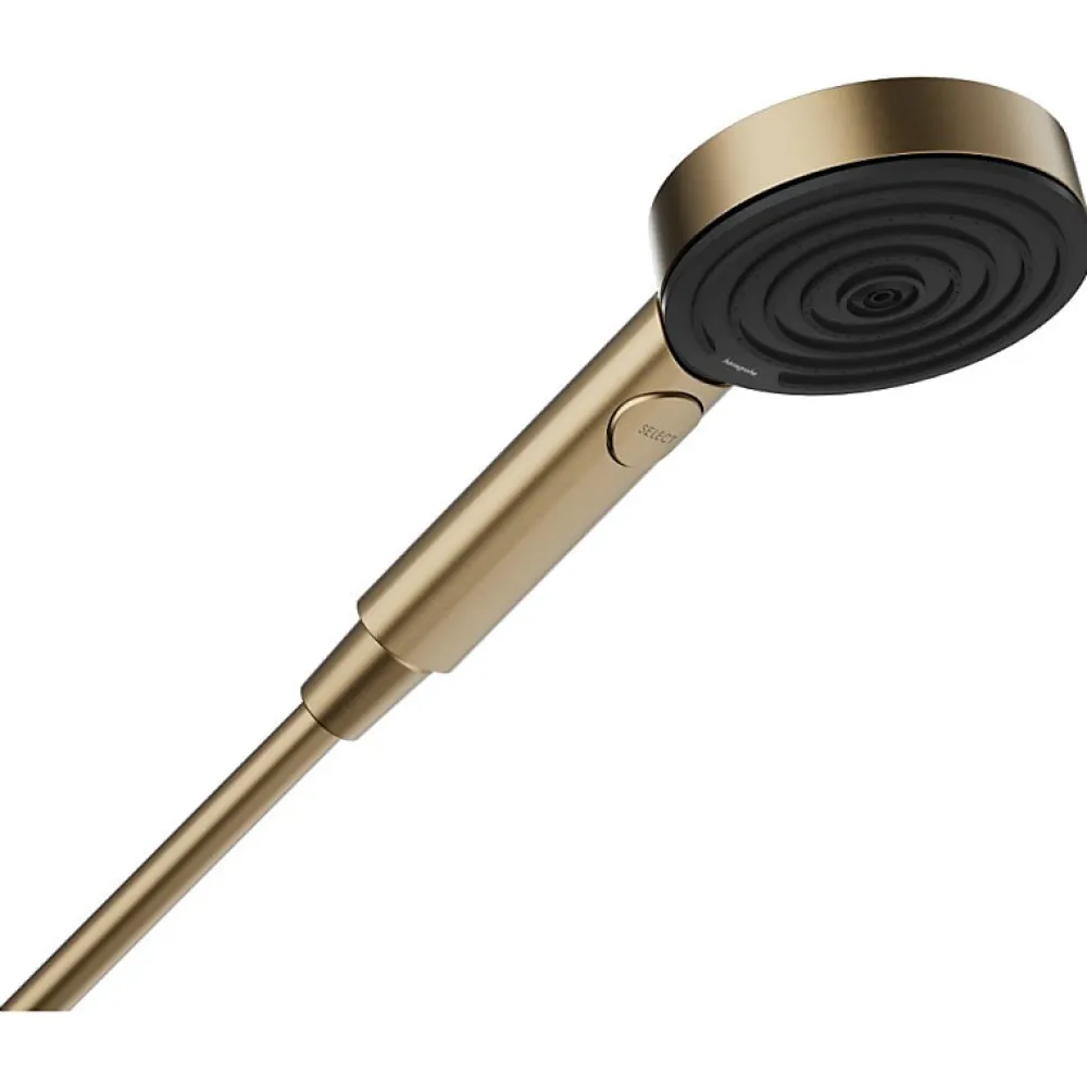Hansgrohe Pommeau de douche Pulsify Select S 105 EcoSmart 3jets bronze brossé