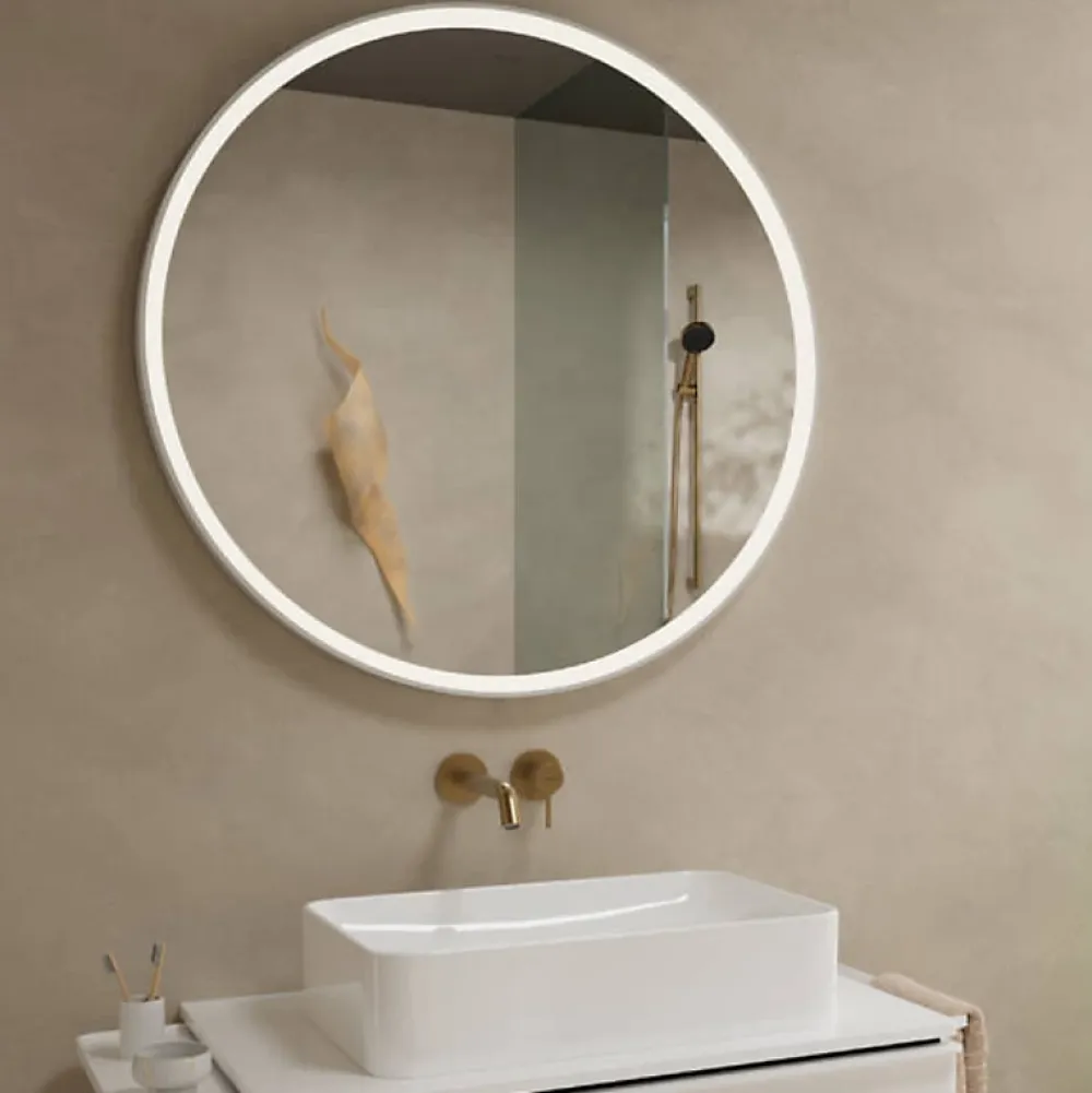 Hansgrohe Pommeau de douche Pulsify Select EcoSmart 105 3 jets relaxation + Flexible 160 cm Isiflex Bronze brossé