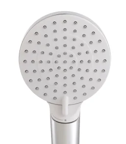 Hansgrohe Pommeau de douche Crometta 2 jets coloris blanc et chrome en plastique ABS et polypropylène